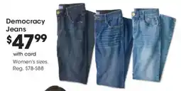 King Soopers Democracy jeans offer