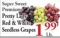 Chanatry's Hometown Market Pretty Lady seedless grapes offer