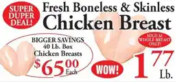 Chanatry's Hometown Market Chicken Breasts offer