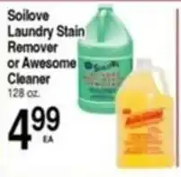 Superior Grocers Soilove laundry stain remover or awesome cleaner offer
