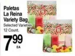 Superior Grocers Paletas La Reina Variety Bag offer