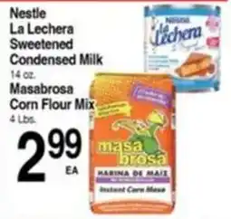 Superior Grocers Nestle la lechera sweetened condensed milk offer