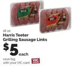 Harris Teeter Harris Teeter Grilling Sausage Links offer