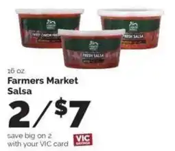 Harris Teeter Farmers Market Salsa offer