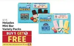 Harris Teeter Helados Mexico Mini Bar Variety Packs offer