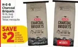 H-E-B H-E-B charcoal briquets offer