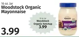 Caraluzzi's Woodstock organic mayonnaise offer