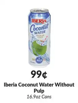 Woodman's Iberia Coconut Water Without Pulp offer