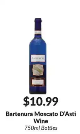 Woodman's Bartenura Moscato D'asti Wine offer