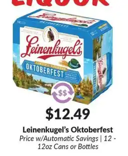 Woodman's Leinenkugel's Oktoberfest offer