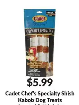 Woodman's Cadet Chef's Specialty Shish Kabob Dog Treats offer