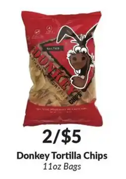 Woodman's Donkey Tortilla Chips offer