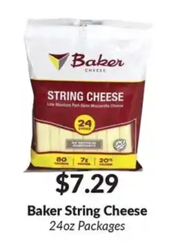 Woodman's Baker String Cheese offer