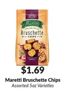 Woodman's Maretti Bruschette Chips offer