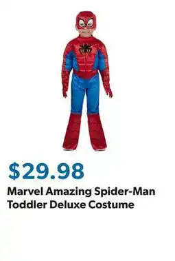 Sam's Club Marvel Amazing Spider-Man Toddler Deluxe Costume offer