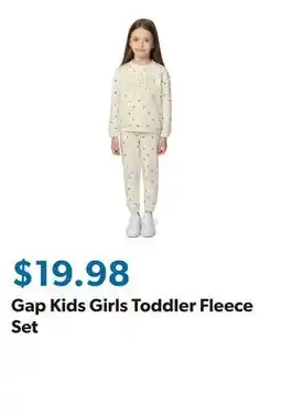 Sam's Club Gap Kids Girls Toddler Fleece Set offer