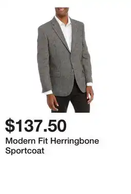Belk Modern Fit Herringbone Sportcoat offer