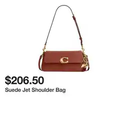 Belk Suede Jet Shoulder Bag offer