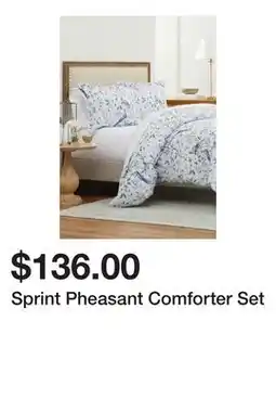 Belk Sprint Pheasant Comforter Set offer