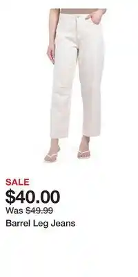 TJ Maxx Barrel Leg Jeans offer
