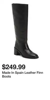 TJ Maxx Made In Spain Leather Finn Boots offer