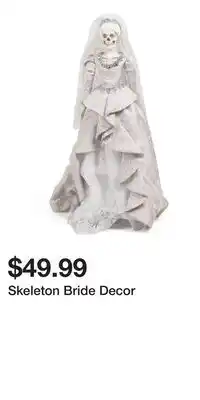 TJ Maxx Skeleton Bride Decor offer