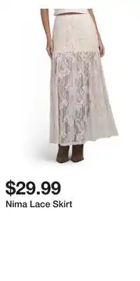 TJ Maxx Nima Lace Skirt offer