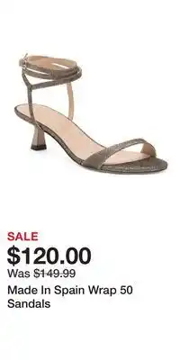 TJ Maxx Made In Spain Wrap 50 Sandals offer
