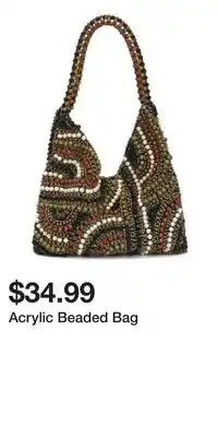 TJ Maxx Acrylic Beaded Bag offer