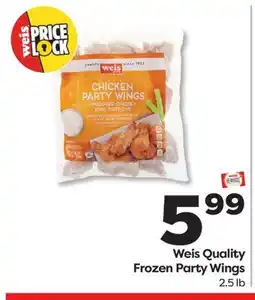 Weis Markets Weis Quality Frozen Party Wings offer