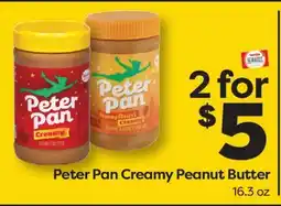 Weis Markets Peter Pan Creamy Peanut Butter offer