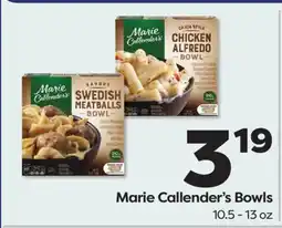 Weis Markets Marie Callender's Bowls offer