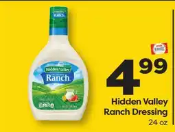 Weis Markets Hidden Valley Ranch Dressing offer
