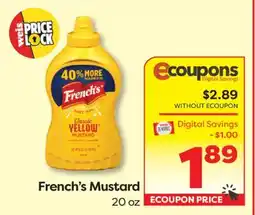 Weis Markets French's Mustard offer