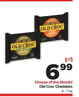 Weis Markets Old Croc Cheddars offer