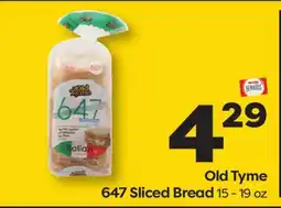 Weis Markets Old Tyme 647 Sliced Bread offer