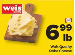 Weis Markets Weis Quality Swiss Cheese offer