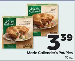 Weis Markets Marie Callender's Pot Pies offer