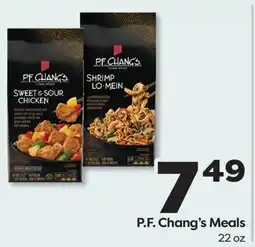 Weis Markets P.F. Chang's Meals offer