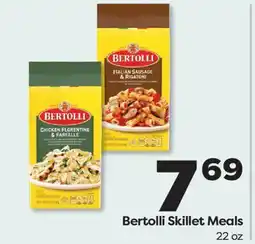 Weis Markets Bertolli Skillet Meals offer