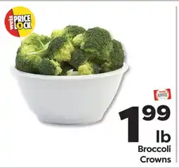 Weis Markets Broccoli Crowns offer