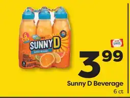 Weis Markets Sunny D Beverage offer