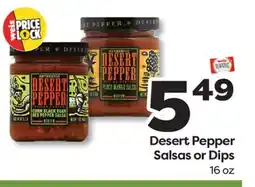 Weis Markets Desert Pepper Salsas or Dips offer