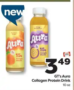 Weis Markets GT's Aura Collagen Protein Drink offer