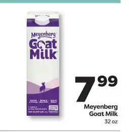 Weis Markets Meyenberg Goat Milk offer
