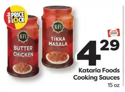 Weis Markets Kataria Foods Cooking Sauces offer
