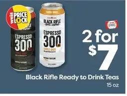 Weis Markets Black Rifle Ready to Drink Teas offer