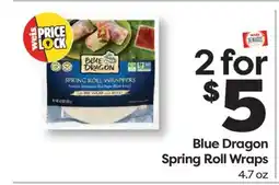 Weis Markets Blue Dragon Spring Roll Wraps offer