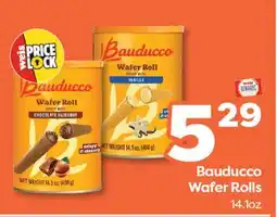 Weis Markets Bauducco Wafer Rolls offer