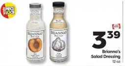 Weis Markets Brianna's Salad Dressing offer